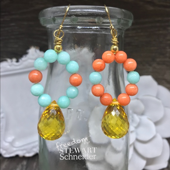 Spring statement earrings - Picture 1 of 1